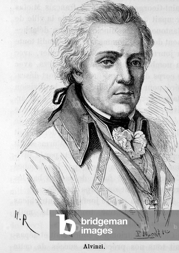 Portrait of Joseph, Baron d'Alvinzi (1726-1810), Austrian General.