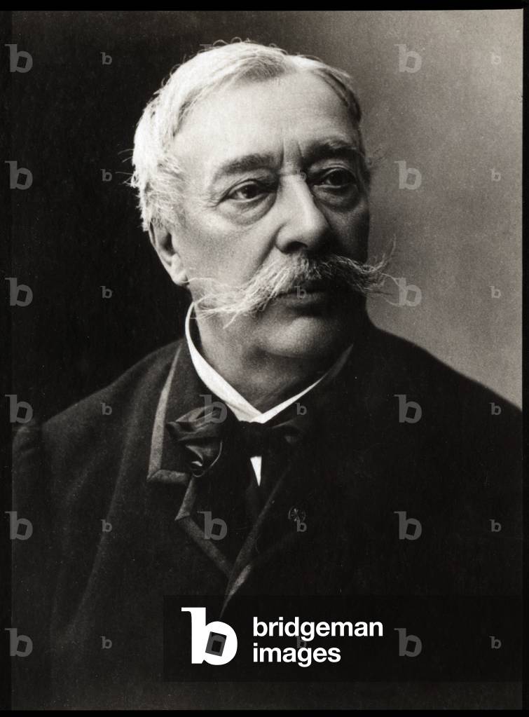 Portrait of Alfred Stevens (1823-1906), French painter. 