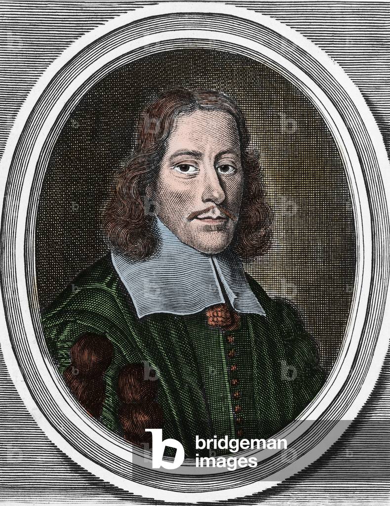 THOMAS WILLIS .English anatomist and physician, engraving by George Vertue