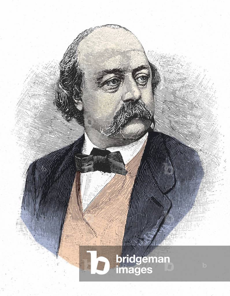Portrait of Gustave Flaubert (1821 - 1880).