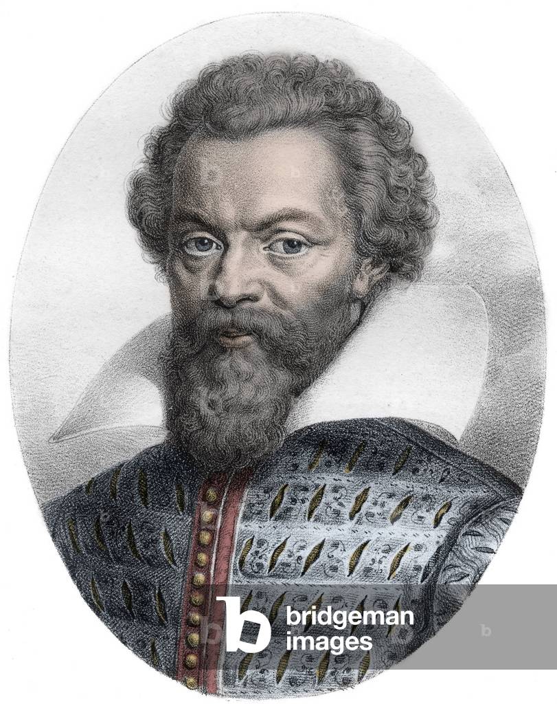 portrait of Philippe Duplessis-Mornay (Duplessis Mornay, 1549-1623), seigneur du Plessis Marly, French Protestant writer - Portrait of Philippe Duplessis-Mornay (Duplessis Mornay, 1549-1623), protestant theologian