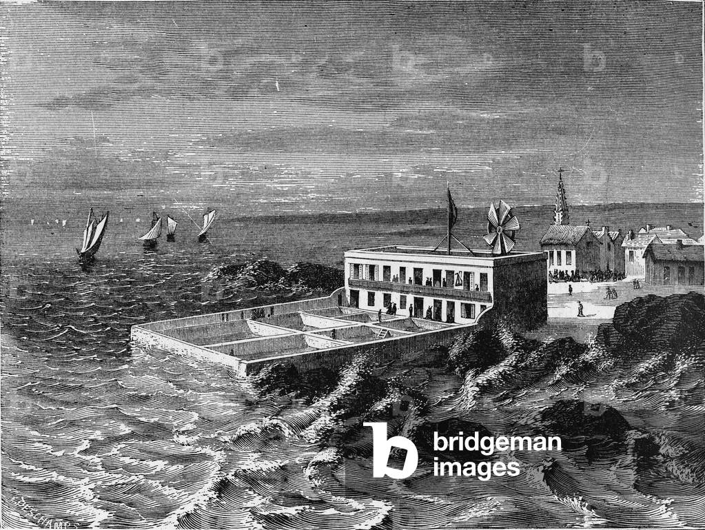 The oceanographic laboratory of Concarneau. In” Album de la Science””, Éditions Jouvet, 1896.