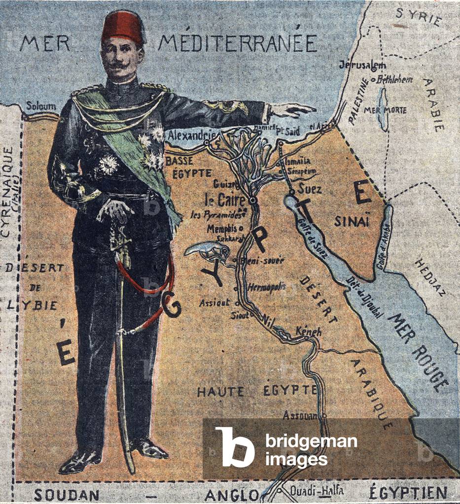 Fuad I of Egypt Sultan and later King of Egypt and Sudan, 1922 (print)