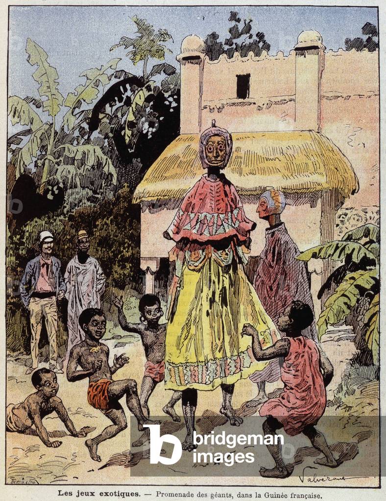 Exotic games - Giant Walk, in French Guinea. Cover 