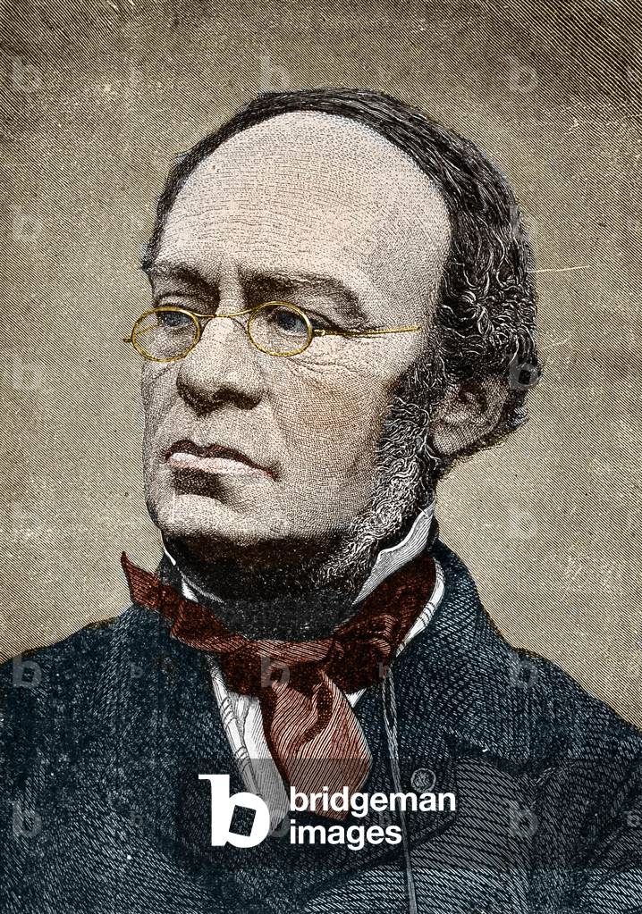 Portrait of Halevy dit Jacques Fromental Levy, French composer (1799-1862).