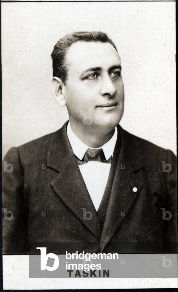 Portrait of Emile Alexandre Taskin (1853-1897), French operatic baritone