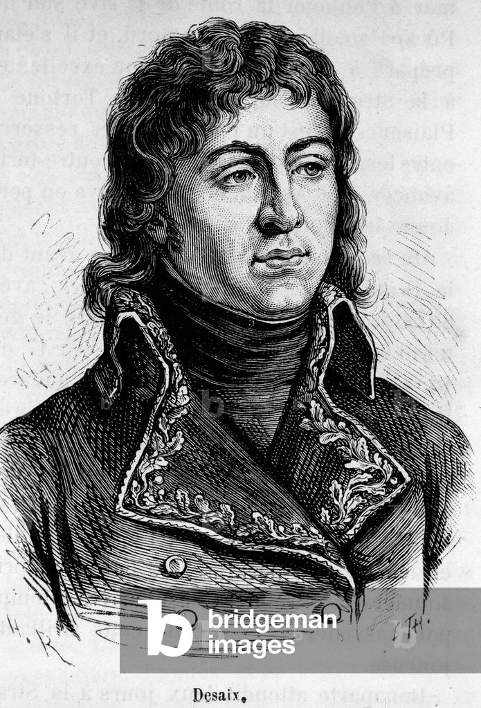 Portrait of Louis Charles Antoine Desaix de Veygoux (1768-1800), general francais.