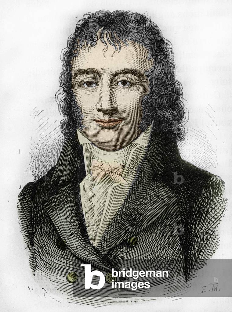 Benjamin Constant, politico e scrittore francese di origine svizzera (1767 - 1830)