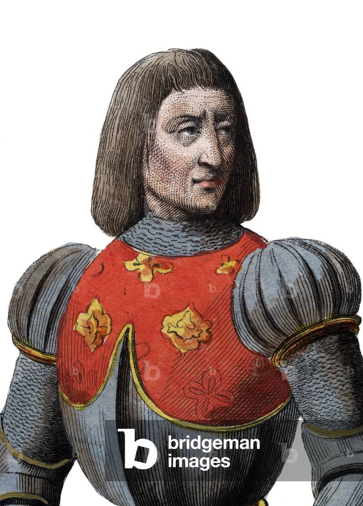 Portrait of Arthur III Duke of Brittany (1393-1458), French Constable. 
