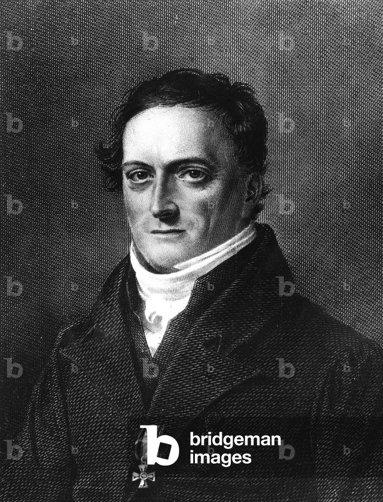 Portrait of the German philosopher Johann Friedrich Herbart