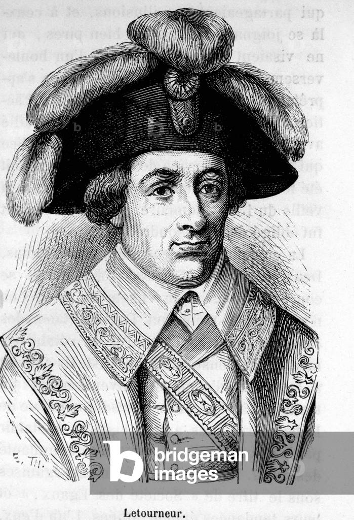 Portrait of Louis Francois Letourneur (1751-1817), French politician.