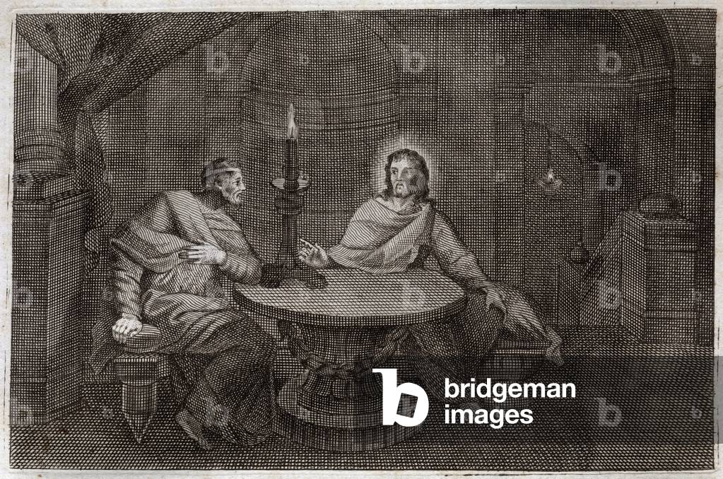 Illustration for the Royaumont Bible, 1811 (engraving)