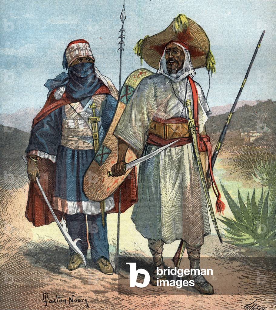 The Tuareg in 1892.