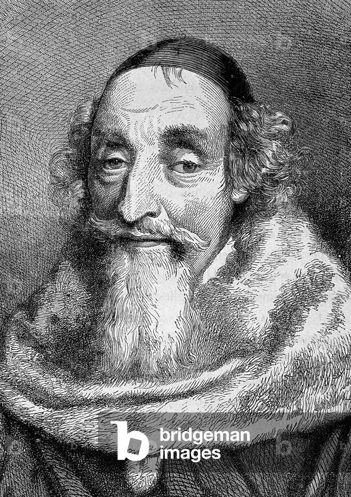 Portrait of Mathieu Mole (1584 - 1656), attorney general at the Paris parliament.
