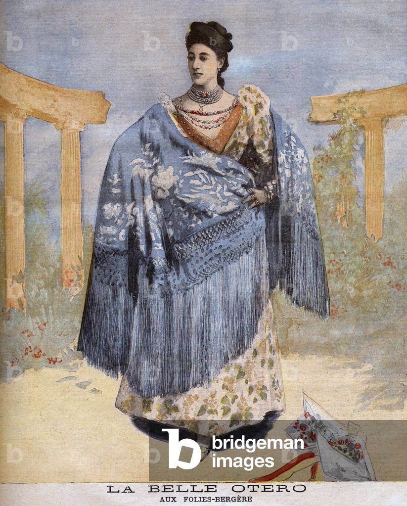 The beautiful Otero at the Folies-Bergères in 1894