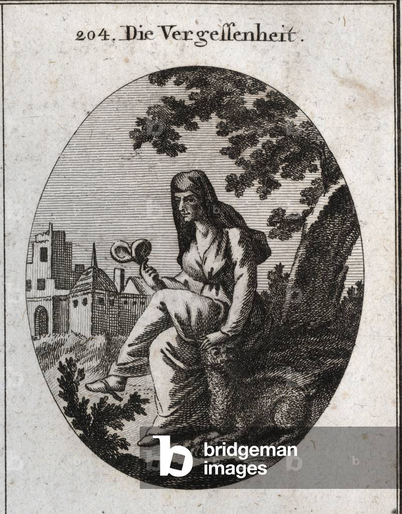 Illustration for Iconology or ideas from the sphere of passions and allegories, Vienna 1801 (engraving)