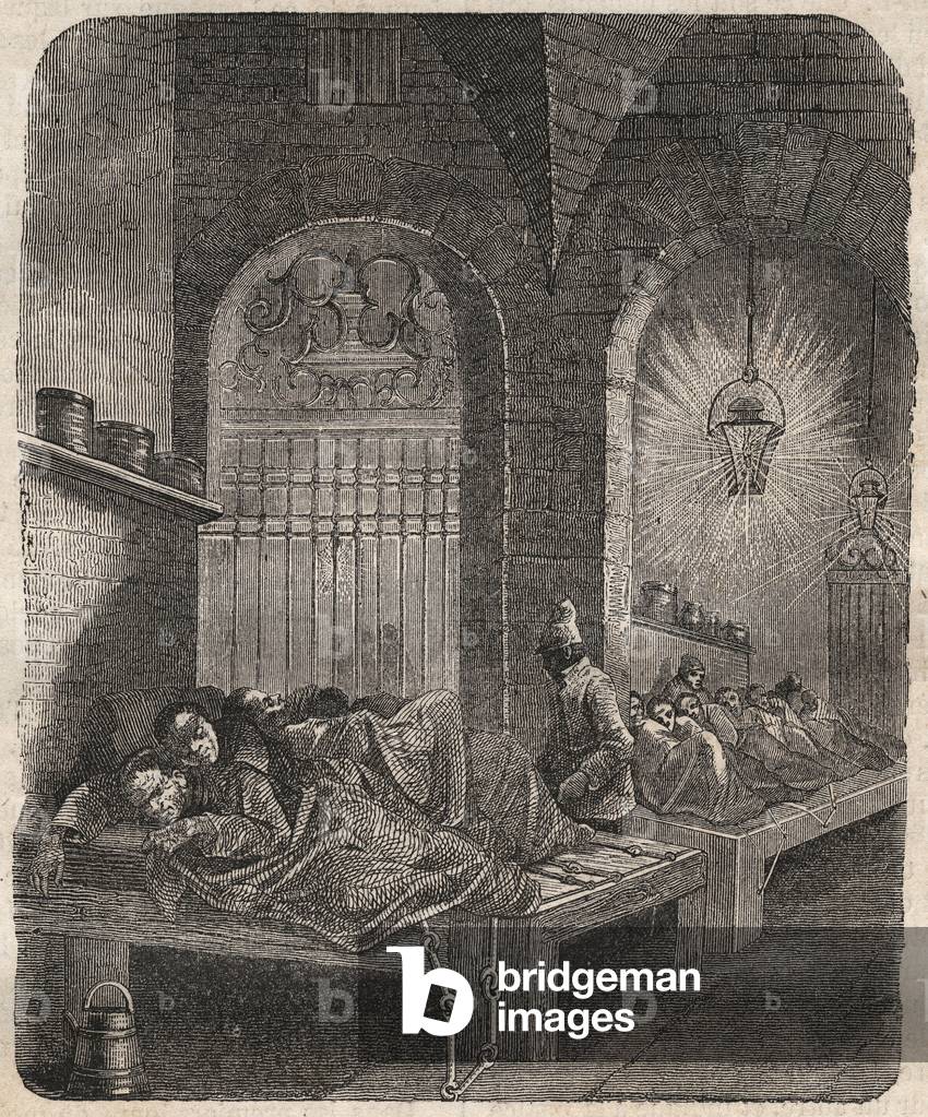 Brest's bagne at night“Histoire des bagnes depuis leur création à nos jours