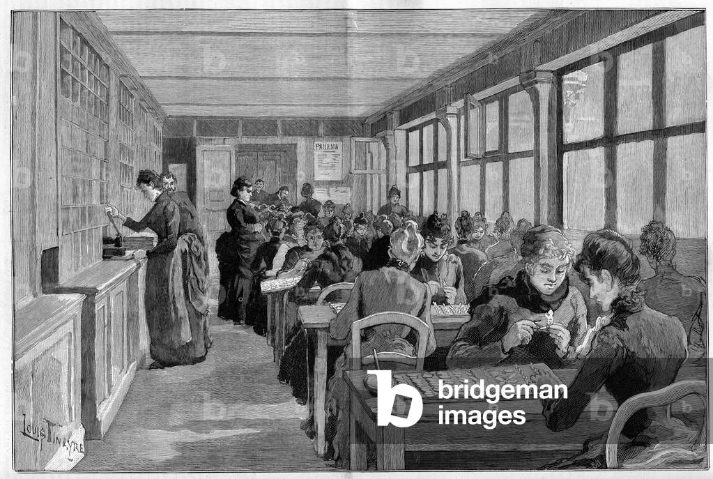 The Panama Bond Ranking Workshop in Paris in 1888.
