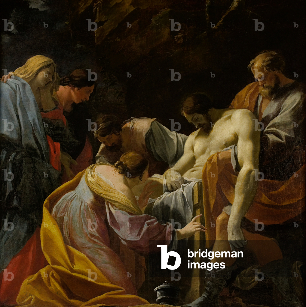 La sepoltura di Cristo, XVII secolo (olio su tela)