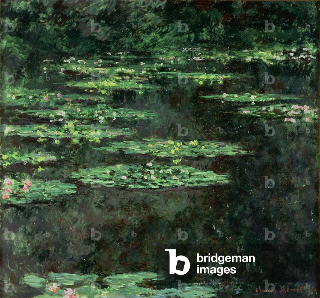 Bild von Gemälde "Seerosen", 1904 von Claude Monet