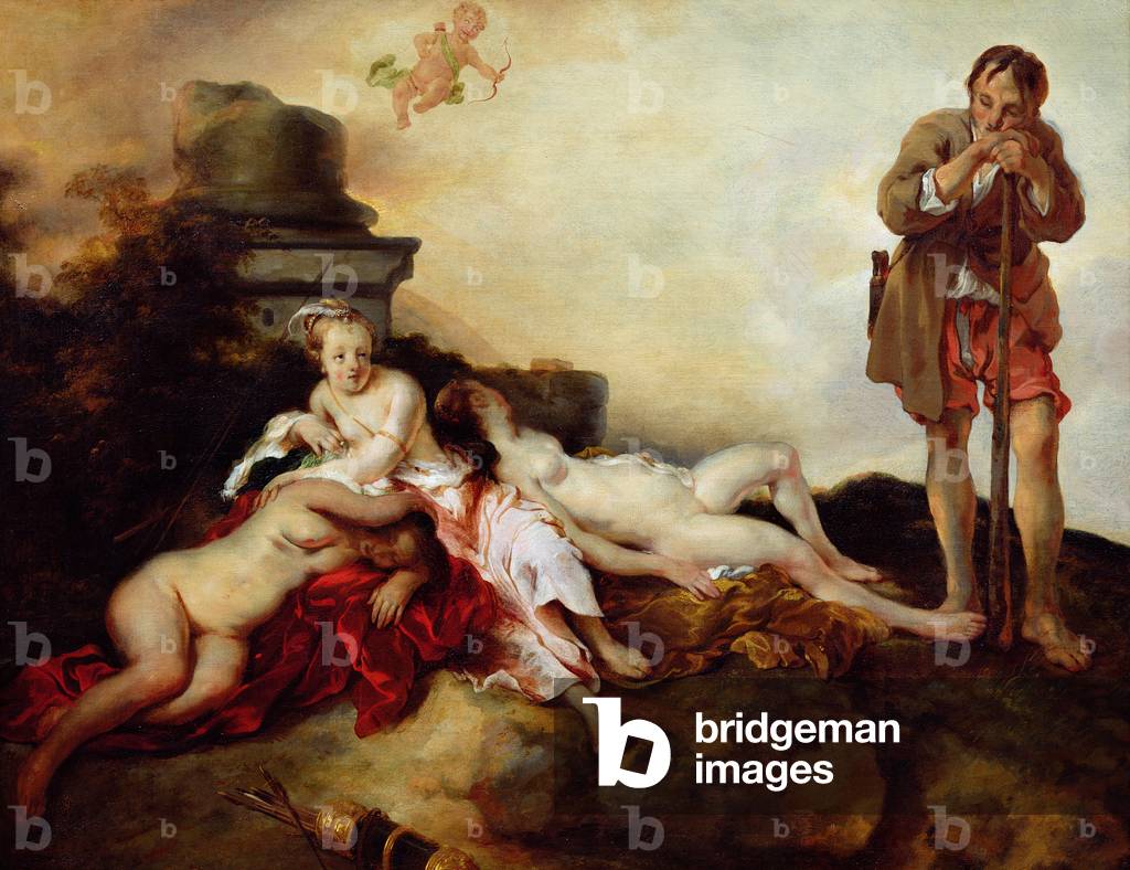 Image of Painting depicting Cimon and Iphigenia, 17th century by Jan or Joan van Noordt