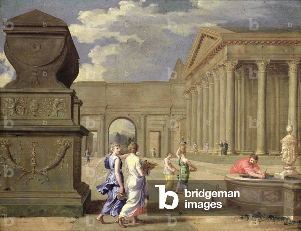 Classical Landscape, 17th century (oil on canvas)
