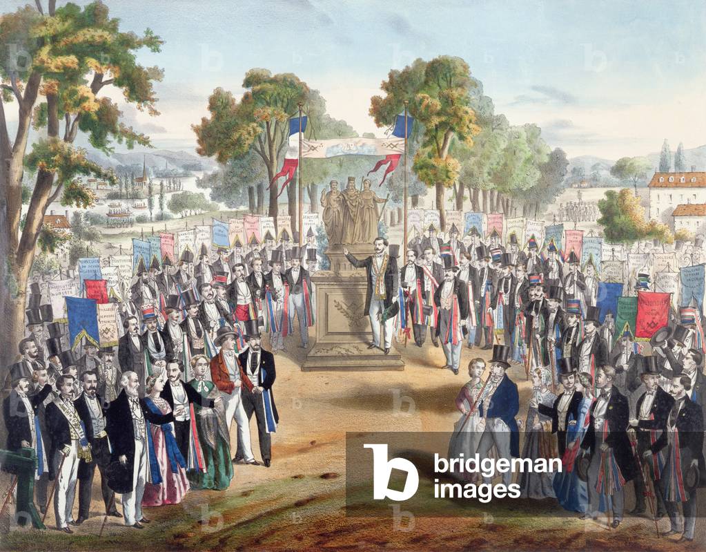 The Reconciliation of the Workers (litho)