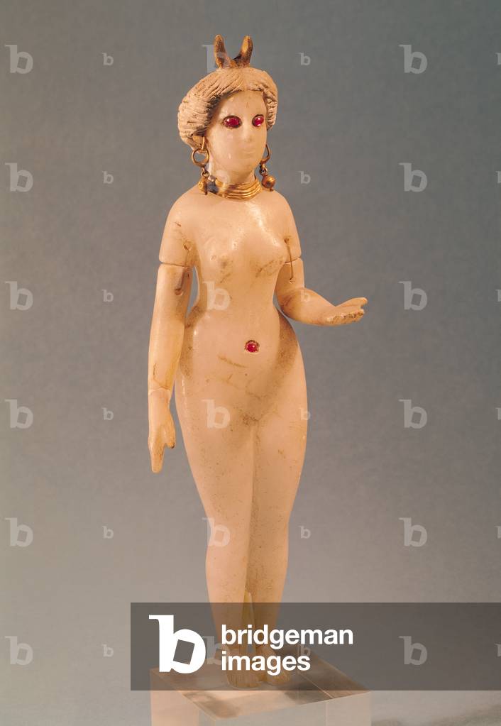Statuette of Astarte, 3rd-2nd century BC (alabaster)