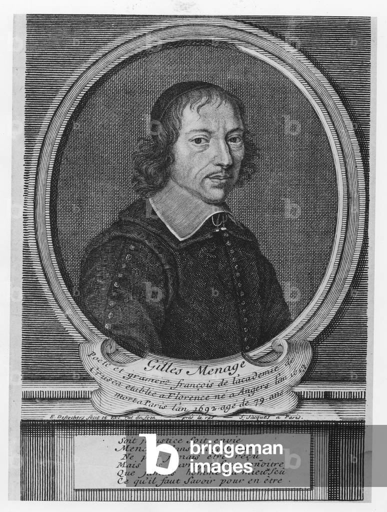 Gilles Ménage (engraving)