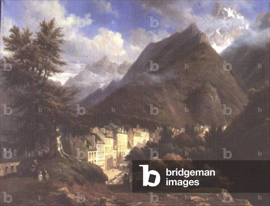 Les Eaux-Bonnes, 1846 (oil on canvas)