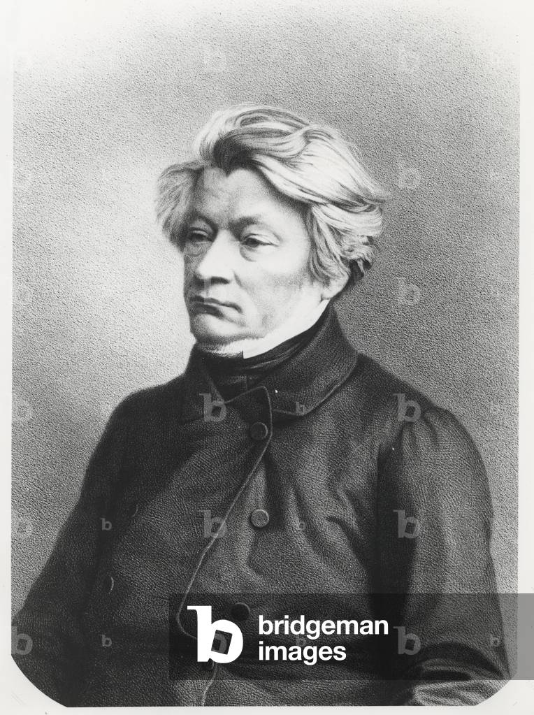 Portrait of Adam Mickiewicz (lithograph)