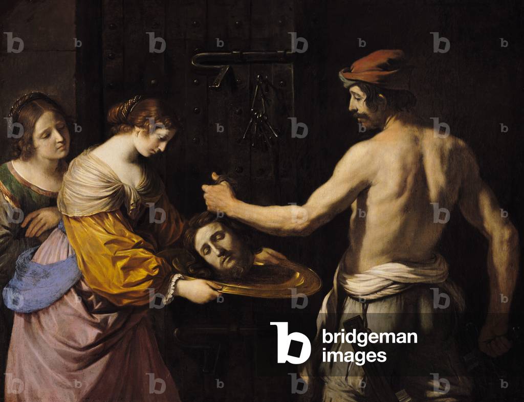 Immagine di Dipinto "Salome Ricezione la testa di San Giovanni Battista", 1637 di Guercino