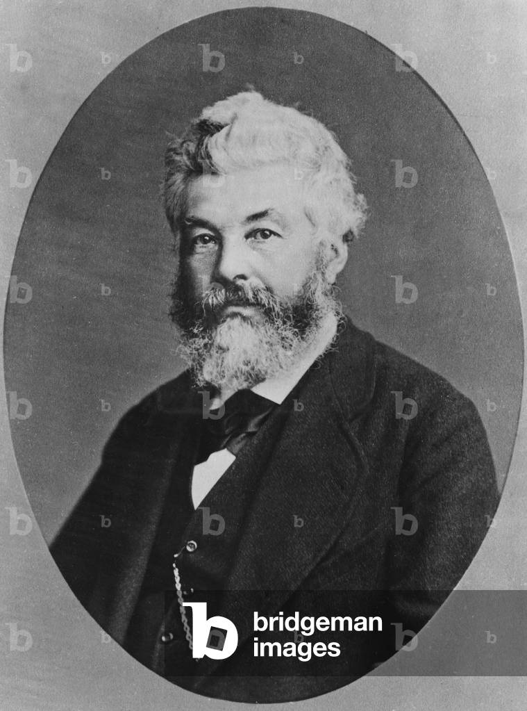 Portrait of Nicolas Auguste Pomel, 19th century (photo)