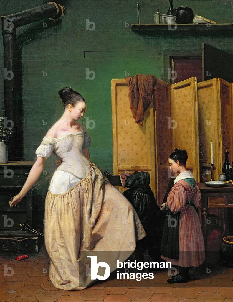 Woman at her Toilet, 1835 (oil on canvas)
