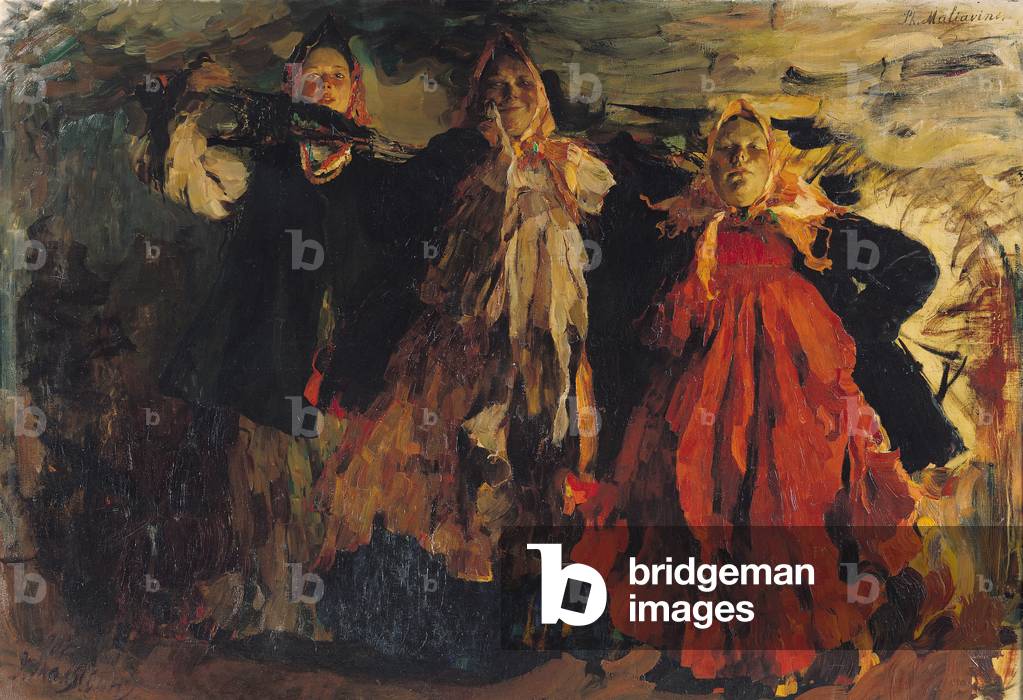 Contadini russi, 1902 (olio su tela)