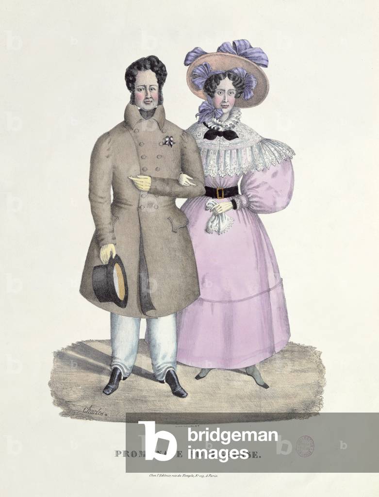 Passeggiata borghese (litografia)