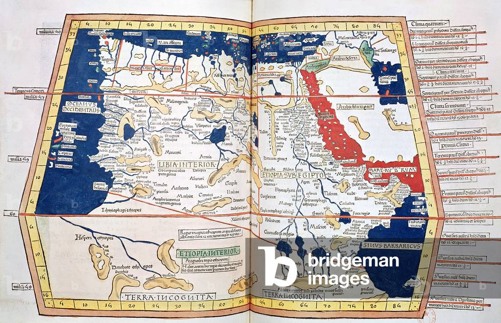 Bild von Karte & Plan "Karte von Afrika", 1486 von Ptolemy