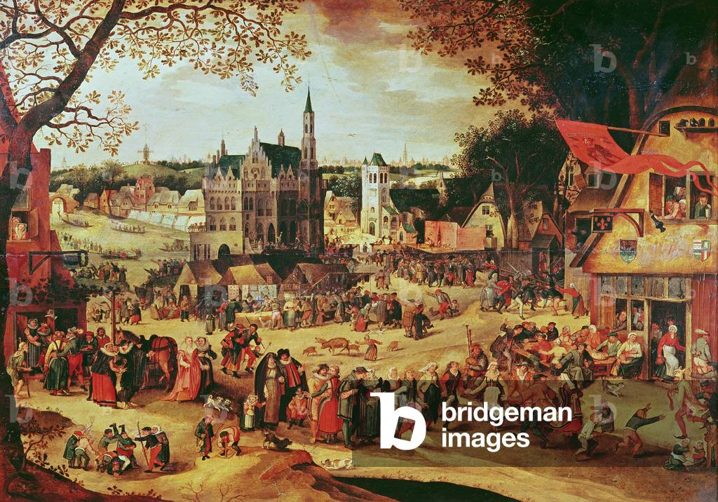 Kermesse (oil on canvas)