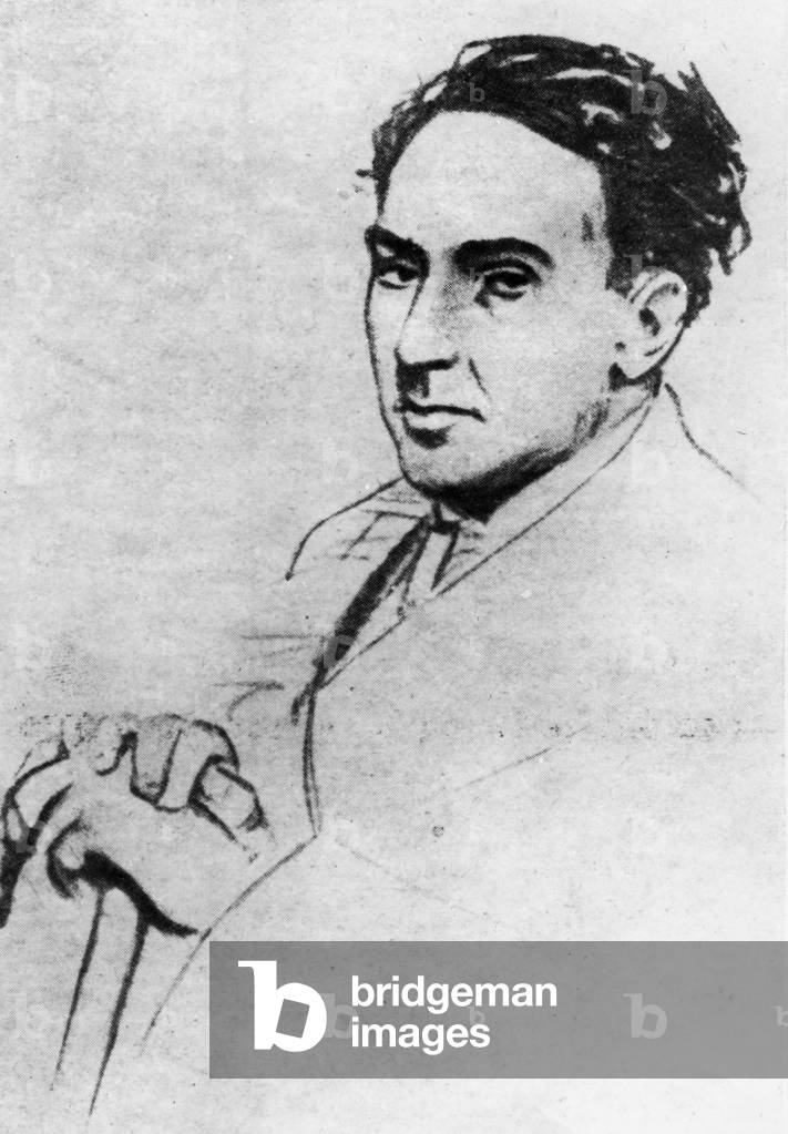 Don Antonio Machado (litho)