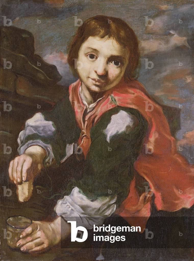 Young Roman Peasant (oil on canvas)