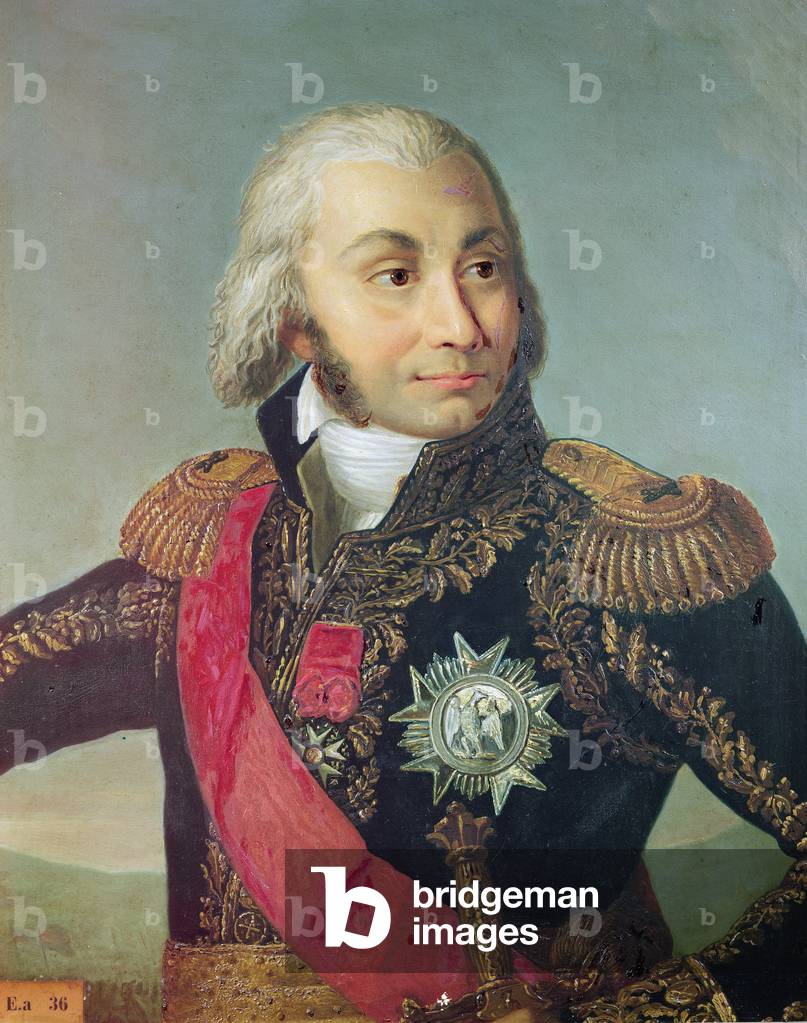 Portrait of Marshal Jean-Baptiste Jourdan (1762-1833) (oil on canvas)