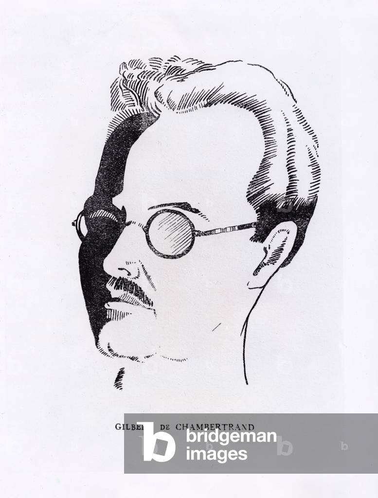 Gilbert de Chambertrand (lithograph)