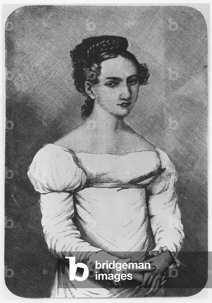 Portrait of Maria Wereszczaka (litho)