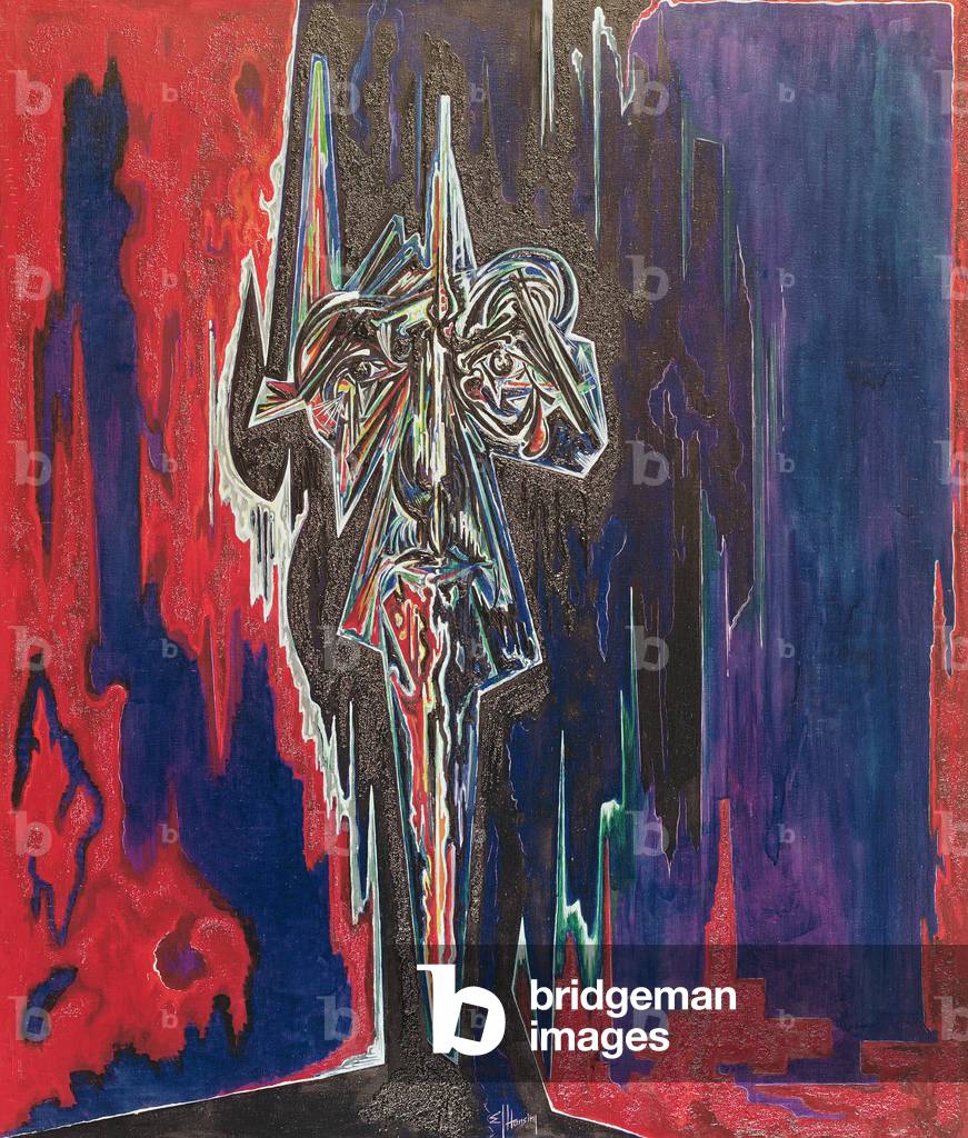 Portrait of General de Gaulle (oil on canvas)