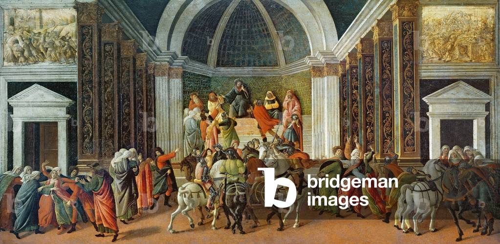 La storia della Virginia, 1500 circa (tempera su tavola)