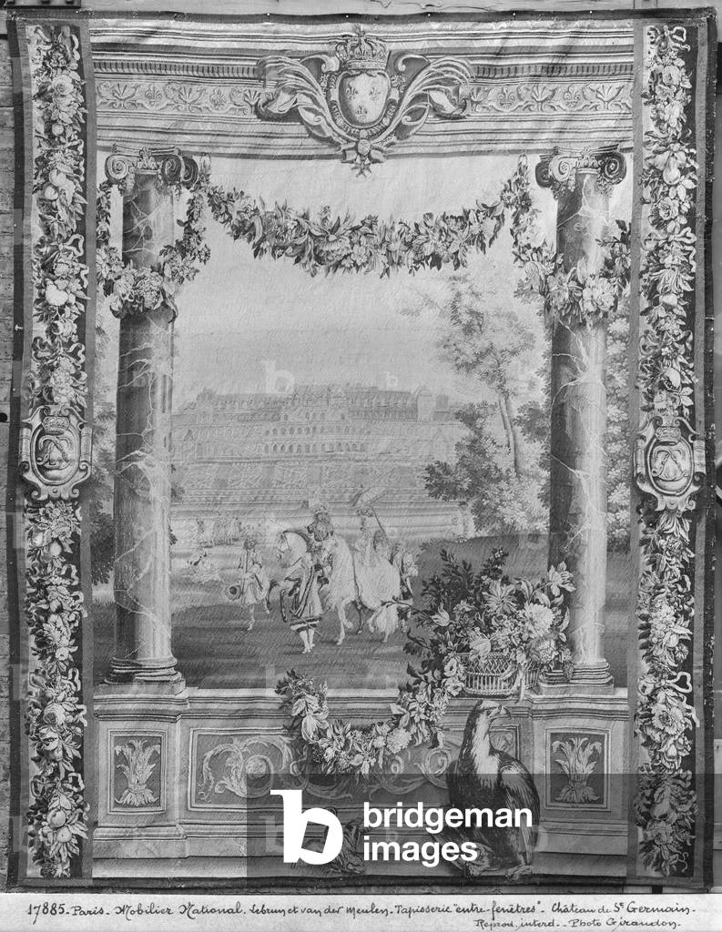 'The Months or Royal Residences' tapestry, Chateau Saint-Germain-en-Laye, c.1676-80, Gobelins Factory (tapestry) (see also 391187)