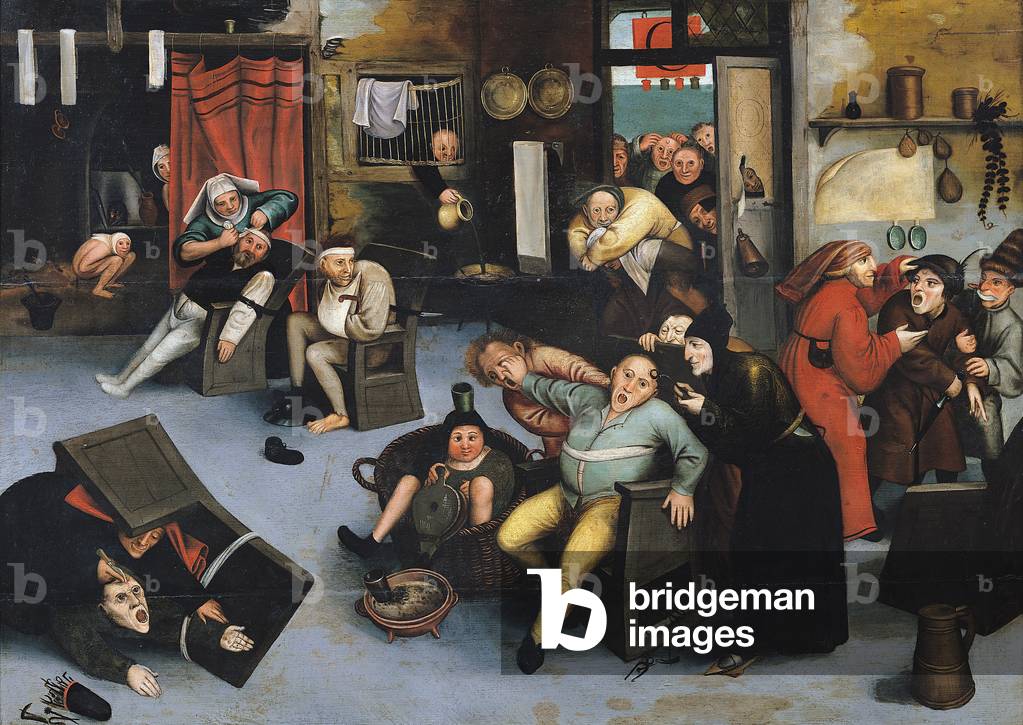 Cutting out the Stone of Madness or an Operation on the Head (oil on panel)