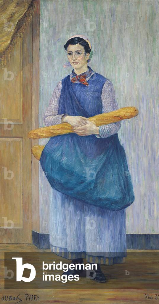 Lady Carrying Bread, 1889 (oil on canvas)