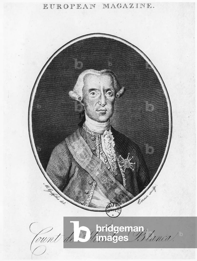 José Moñino, Count of Floridablanca (engraving)