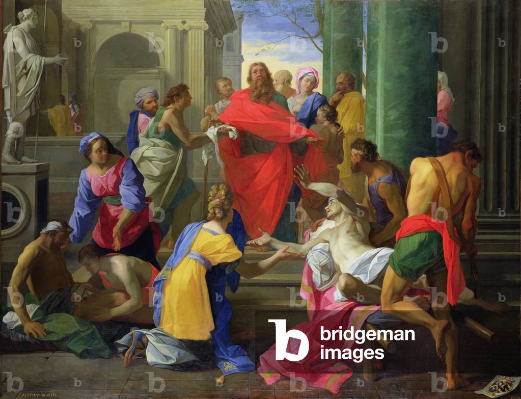 Miracles of St. Paul at Ephesus, 1693 (oil on canvas)